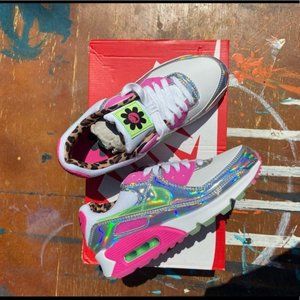 X Nike AIR MAX 90 LX - Illusion/Fuchsia